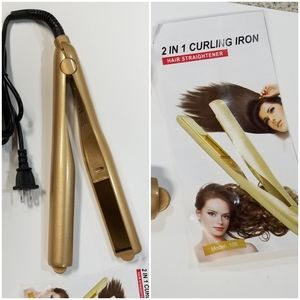 2 in 1 hair curling iron Hair straightener